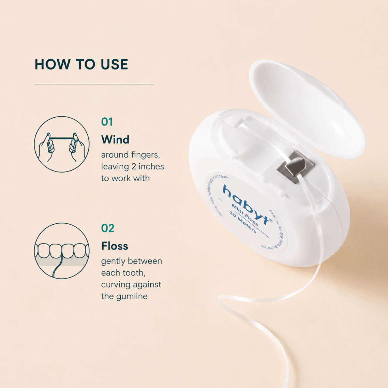 Vegan Dental Floss – Mint