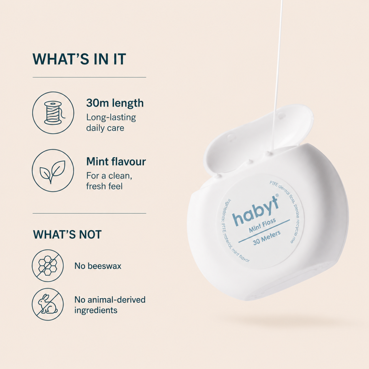 Vegan Dental Floss – Mint
